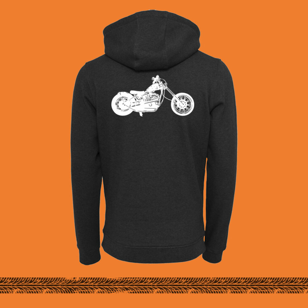 Premium Bobber Hoodie "Chopper-brillen.de" – Bild 2