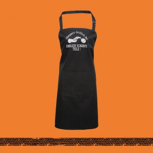 Chopper Grillschürze "Scharfe Teile"