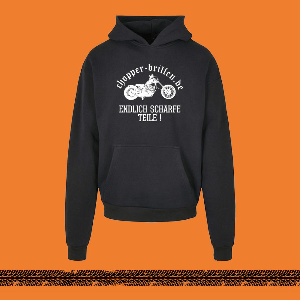 Heavy-Hoodie Bobber "Scharfe Teile" 460g
