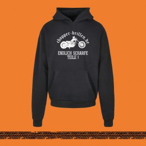 Heavy-Hoodie Bobber "Scharfe Teile" 460g