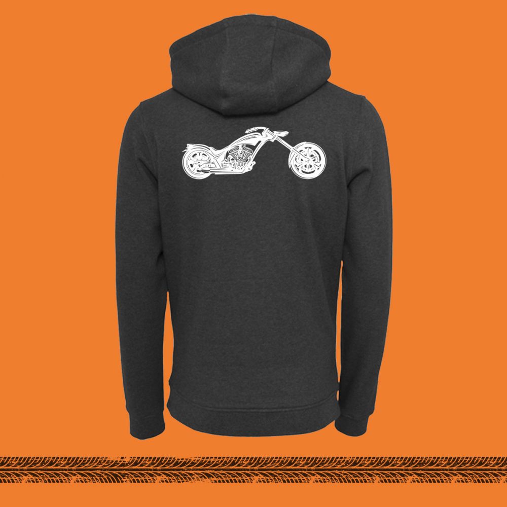 Premium Chopper Hoodie "Chopper-brillen.de" – Bild 2